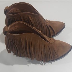 Coconuts by Matisse Lambert Fringe Booties